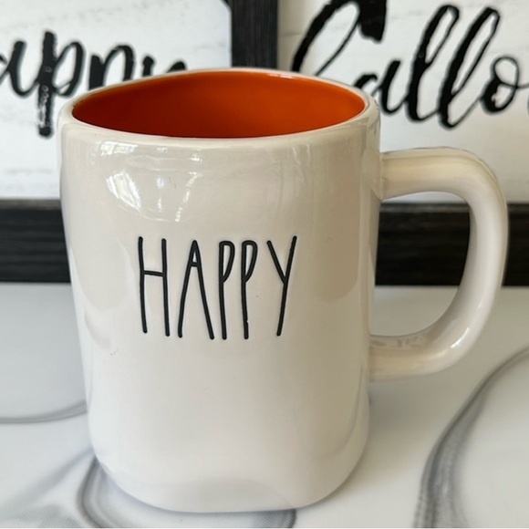 🎃Rae Dunn HAPPY HALLOWEEN Double Sided Mug - Picture 2 of 4